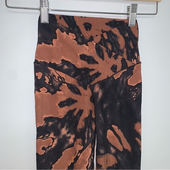 Aerie Leggings Women's Size Small Tie Dye High Waisted Crossover 7/8 Length - Picture 3 of 6
